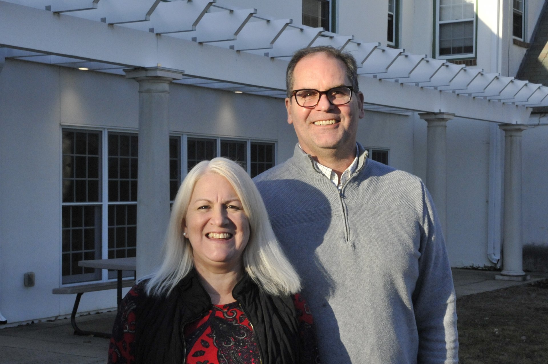 Laurie Lambert and her husband Tony
